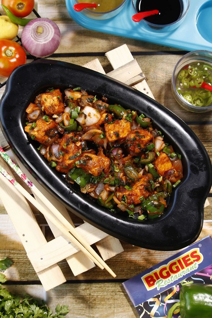 Chilli Paneer Dry