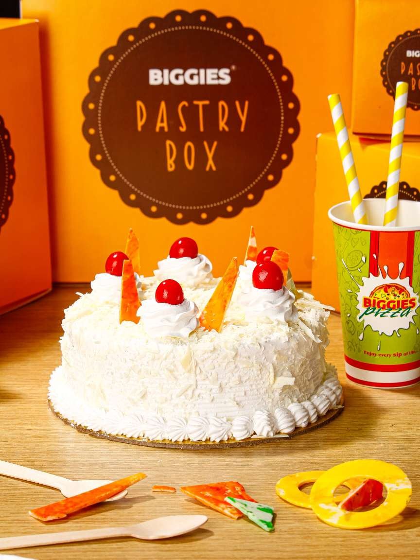 White Forest Cake 500 gm