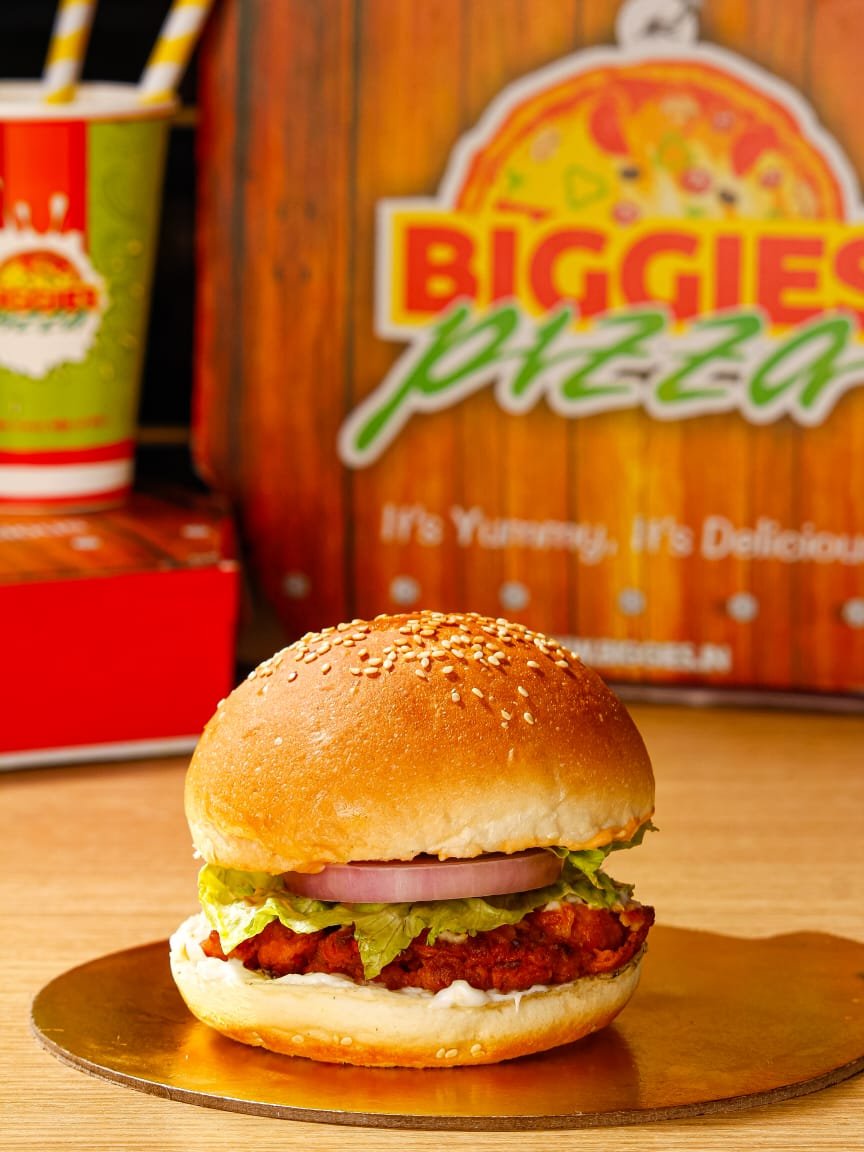 CHICKEN TIKKA BURGER